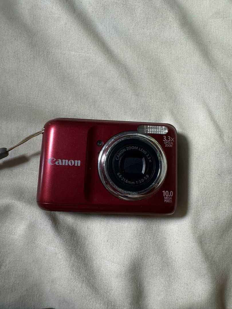 Canon Powershot A800 (Category: Cameras) located in Cebu City. Submitted by gilejehhk (Listing ID 1369459209, Image 2). Description: Canon Powershot A800 Color: Red 10megapixels No functional issues Like new Unit, 2 double AA batteries and sd card only ₱6,000 .