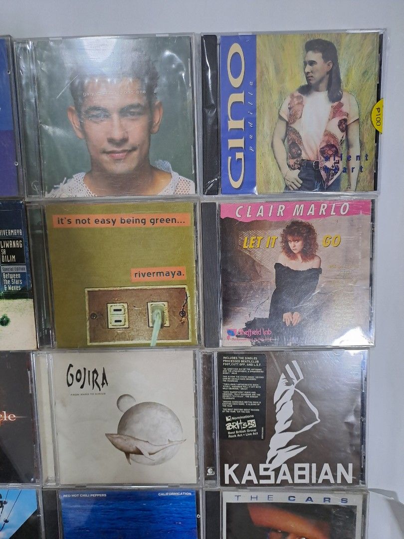 CDs for Sale!!! (Category: CDs & DVDs) located in Las Pinas. Submitted by cobieshop (Listing ID 1369441864, Image 3). Description: CDs for Sale!! First to Pay ! *TYPECAST How Your Influence Betrays You/ Mint/P 550 *SANDWICH Grip Stand Throw /NMint^^##RESERVED##^ *GARY V One to One/Sealed/P250 *GINO PADILLA Silent Heart/Sealed/P250 *HALE Twilight/Mint/P 400 *RIVERMAYA Liwanag Sa Dilim/VG++/P400 *RIVERMAYA It's Not Easy Being Green/NMint^^##RESERVE