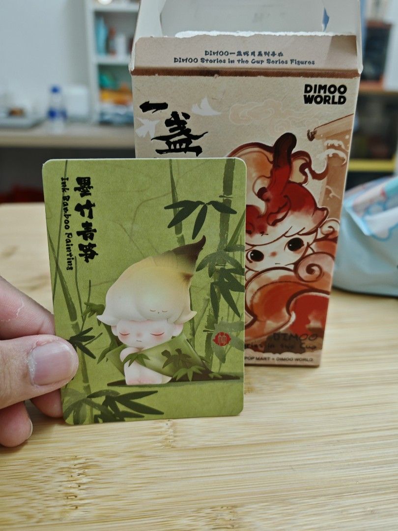 Dimoo Bamboo Dimoo stories in the cup, Hobbies & Toys, Toys & Games on Carousell