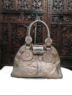 FLASH SALE! Chloe Paddington Metallic Gold Distressed Bag