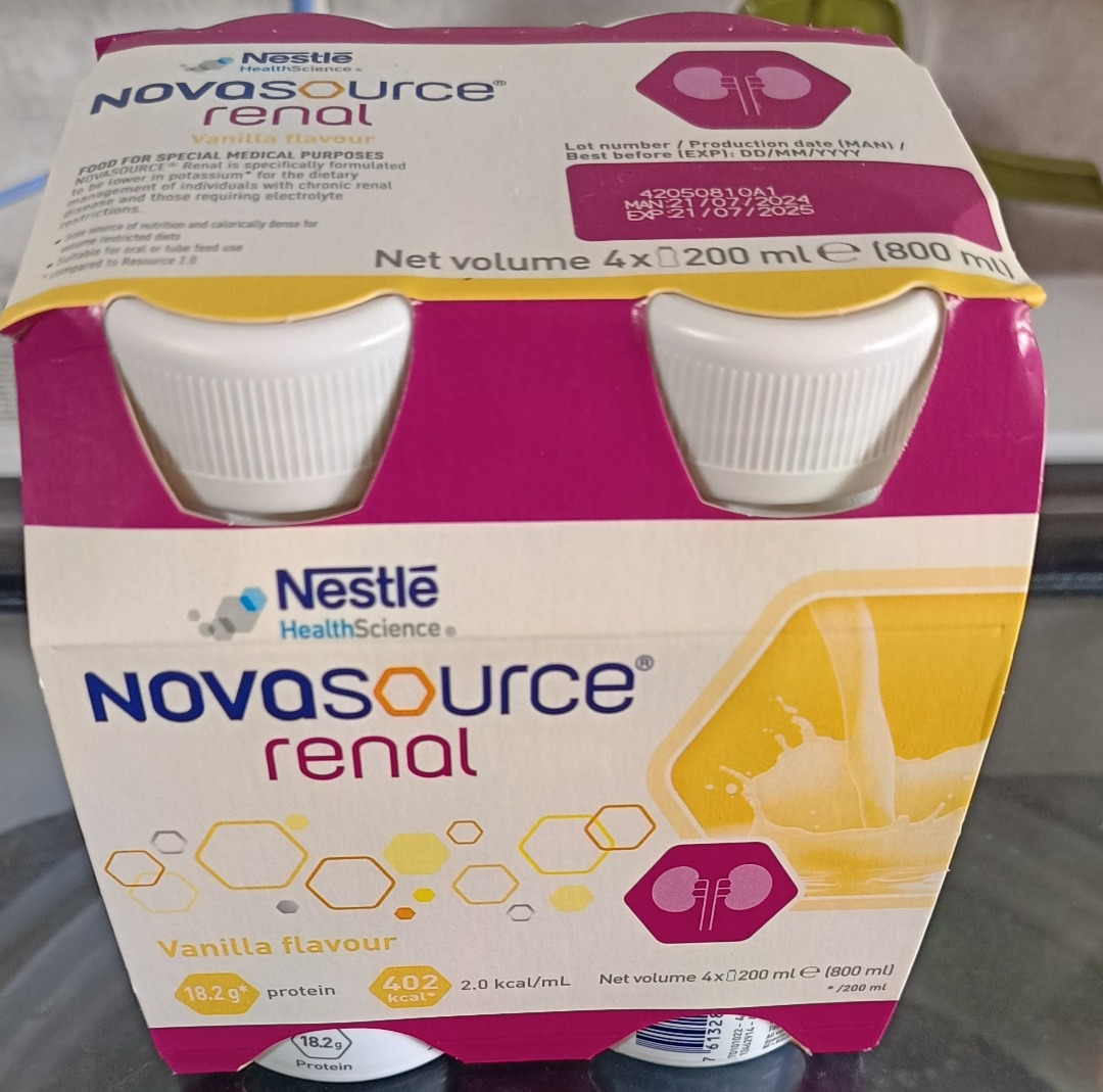 For Sale: Nestle Novasource Renal Expiry 21/7/2025, Health & Nutrition ...