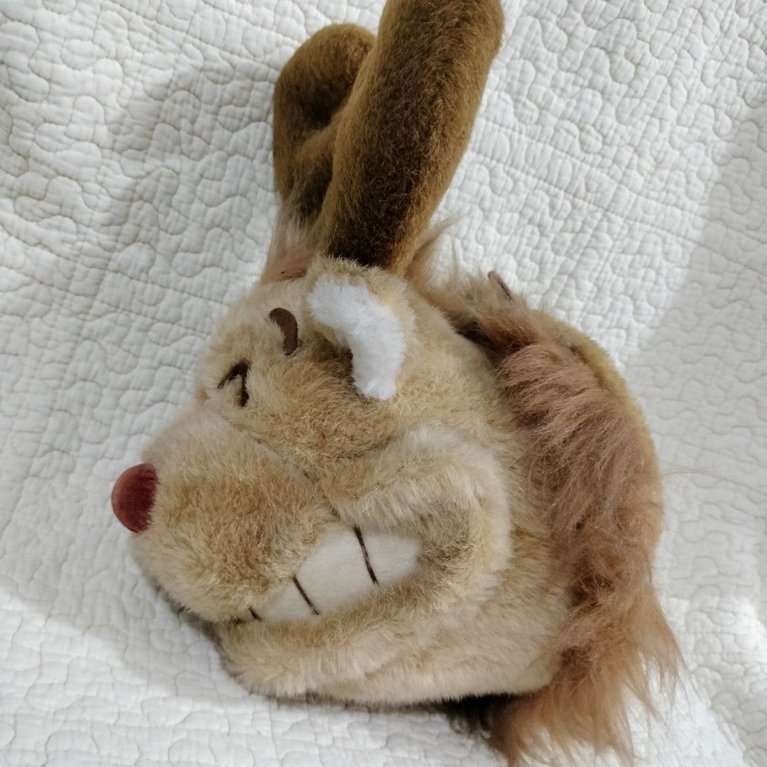 GRINNING REINDEER PLUSH HEAD (Category: Plushies & Soft Toys) located in Imus. Submitted by viaysthriftshop (Listing ID 1369332753, Image 2). Description: GRINNING REINDEER PLUSH HEAD ▪️Like new condition ▪️height- 12"H x 7"W x 8.5"L ▪️authentic from Japan thrift box MOP ▪️GCASH ▪️Sh0pee COD/SPaylater ₱ (or any Sh0pee payment method) MOD ▪️Sh0pee Check out ▪️regular J&T ▪️lalamove (payment first thru Gcash) ▪️Sh0pee Store- VIAY'S THRIFT SHOP ▪️Lo