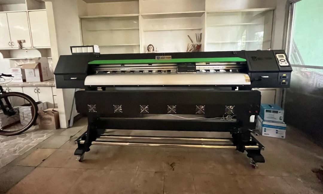HIGH QUALITY TARPAULIN PRINTER (Category: Printers, Scanners & Copiers) located in Manila. Submitted by abbyconde (Listing ID 1369347809, Image 2). Description: Printhead: DX11/i3200 *Application: Eco Solvent/Sublimation *Size: 6ft/10ft *with Warranty *Free Installation and Training *with lots of Freebies *After Sales Support!!! For more details, kindly contact; Name: Abby Conde Position: Sales Consultant Company: JASPRINT AND SERVE PRINTING SUPP