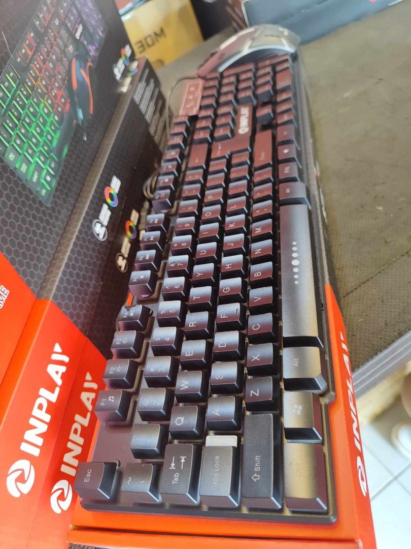 Inplay STX360 Rainbow Backlight Keyboard and Mouse Combo Black (Category: Computer Keyboard) located in Makati City. Submitted by slaccessoriesshop (Listing ID 1369371589, Image 2). Description: Inplay STX360 Rainbow Backlight Keyboard and Mouse Combo Black 💥 ELECTRONICS, COMPUTER ACCESSORIES AND APPLIANCES 💥 All Items - Original / Brand New / Sealed We issue SALES INVOICE With WARRANTY RECEIPT With TECHNICAL SUPPORT Accepting BULK ORDERS Same 