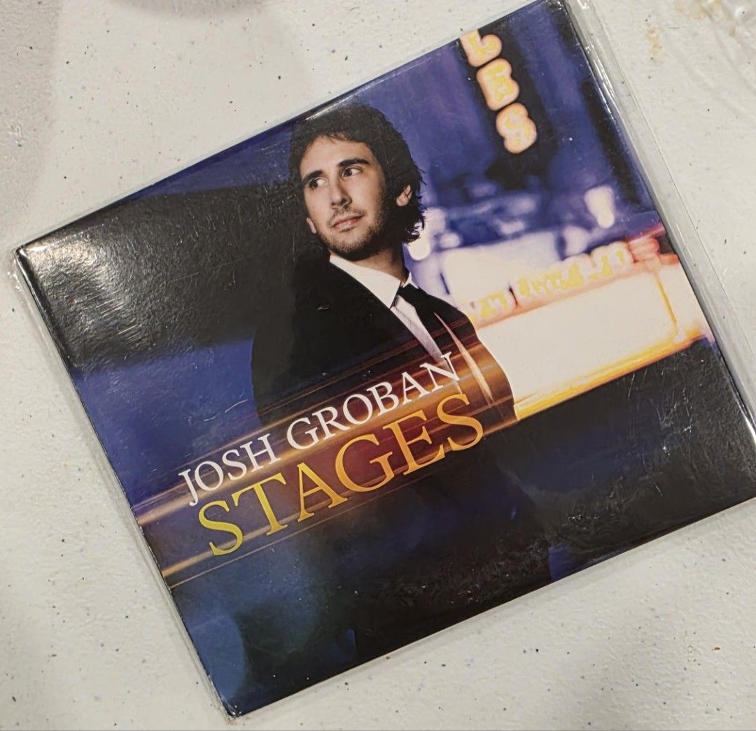 JOSH GROBAN STAGES CD BROADWAY MUSICAL COMPILATION (Category: CDs & DVDs) located in Bacolod City. Submitted by theclosetfullofstuff (Listing ID 1369459005, Image 1). Description: with extra tracks..