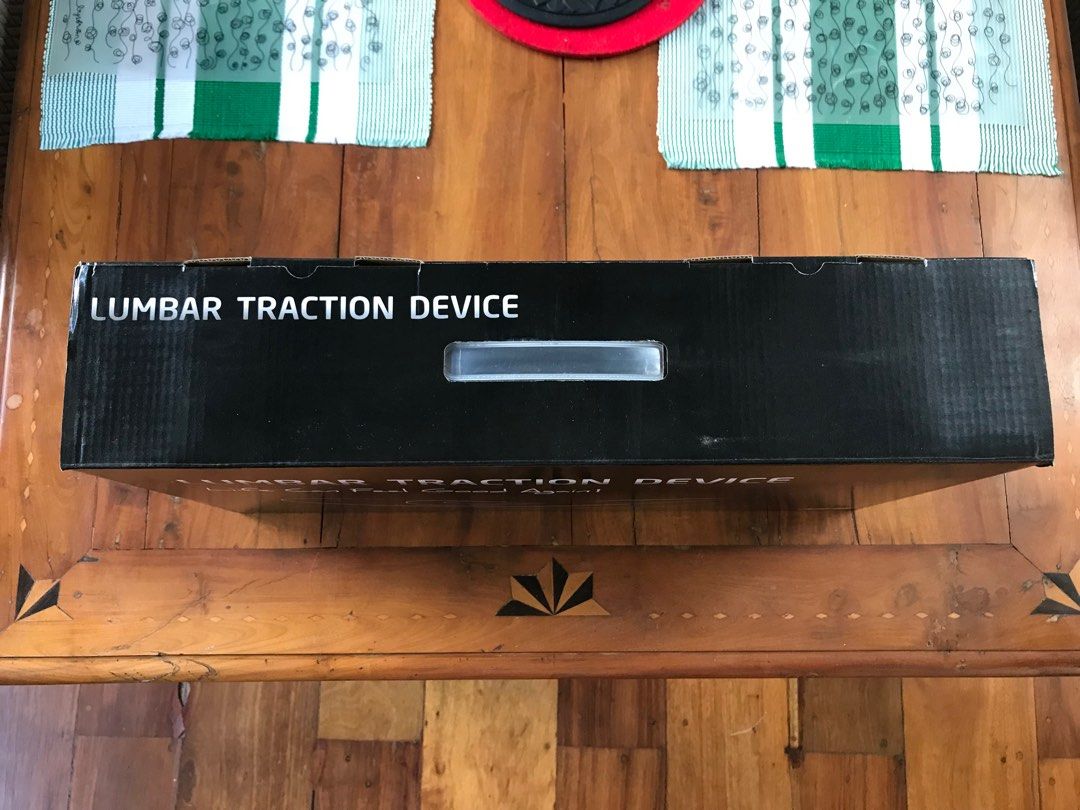 Lumbar Traction Device Massager (Category: Massage Devices) located in Manila. Submitted by rafasellreyes (Listing ID 1369485728, Image 2). Description: BRAND NEW Lumbar Traction Device Massager 💆‍♀️ RFS: Not used at home 🏠 Description: Brand new, never even been opened. Shipping fee is to be shouldered by buyer ✅ If meet-up, eastwood area/katipunan area is preferred. ✅ Price is negotiable just PM me 😊 .