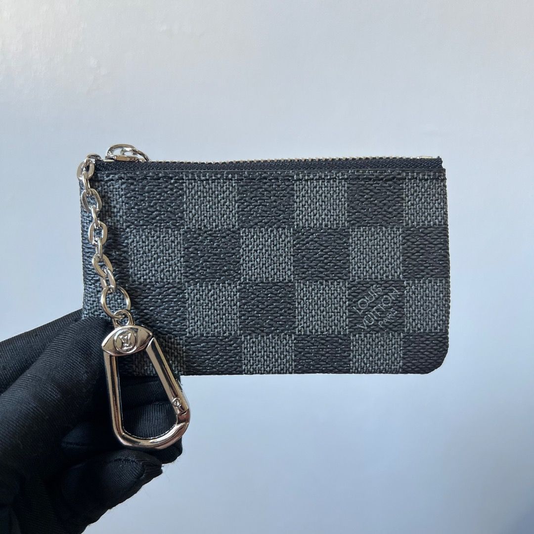 LV Key Cles Pouch Graphite Wallet (Category: Luxury Bags & Wallets) located in Antipolo. Submitted by mjlenihcpreloved (Listing ID 1369459825, Image 1). Description: .