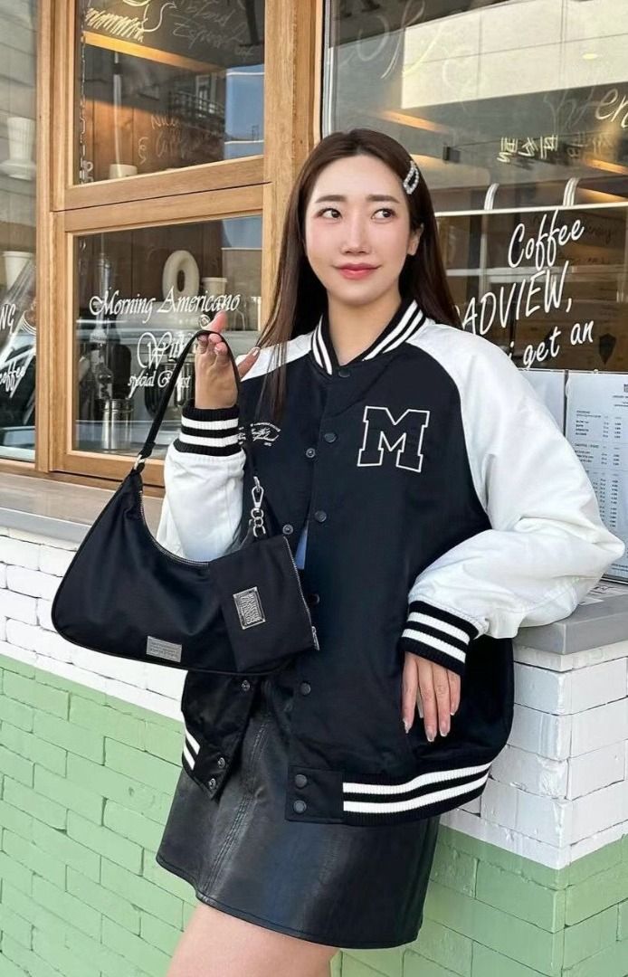 MARITHE FRANCOIS GIRBAUD CLASSIC LOGO HOBO BAG black, 女裝