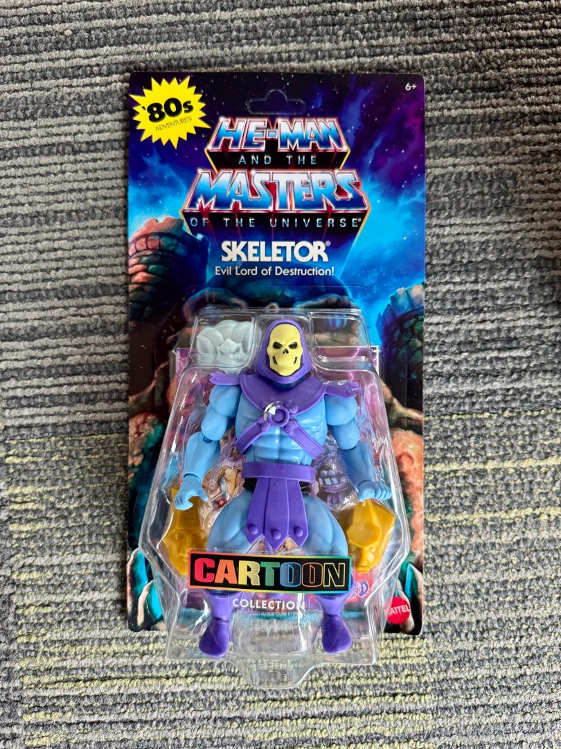 Mattel Masters of the Universe MOTU Cartoon Collection Skeletor ...