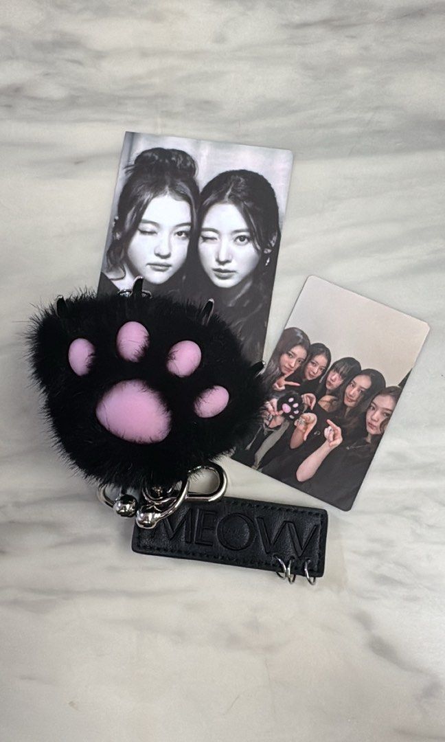 MEOVV JELLY PAW BK シークレット 抜け無し】MEOVV JELLY PAW Ver. キーリング シークレット
