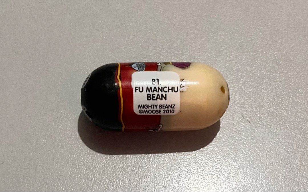 Mighty Beanz “Fu Manchu Bean” (Category: Designer & Blind Box Toys) located in Quezon City. Submitted by pwrproductions (Listing ID 1369343376, Image 3). Description: .