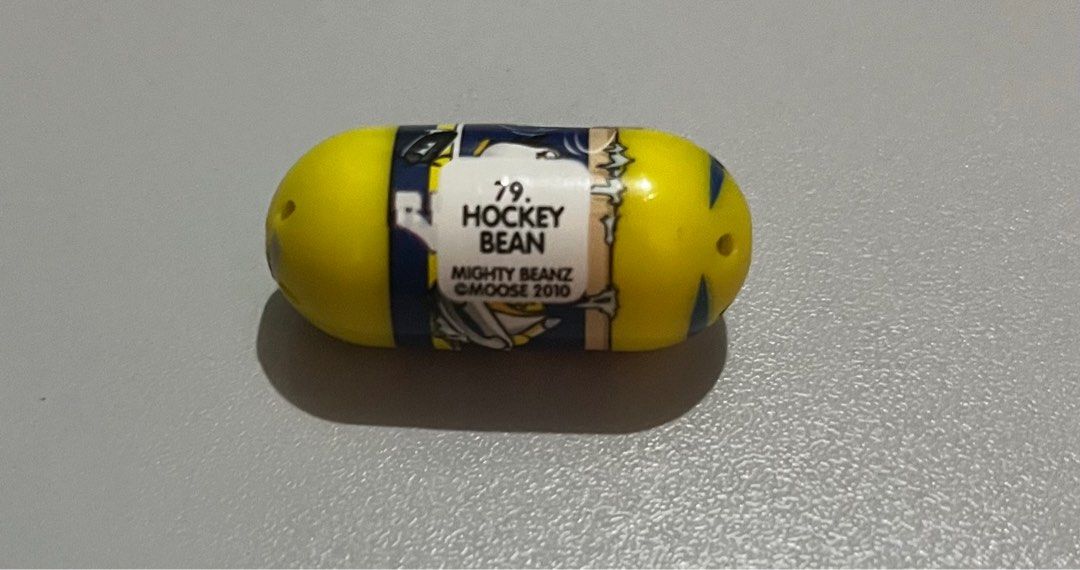 Mighty Beanz “Hockey Bean” (Category: Designer & Blind Box Toys) located in Quezon City. Submitted by pwrproductions (Listing ID 1369332416, Image 3). Description: .