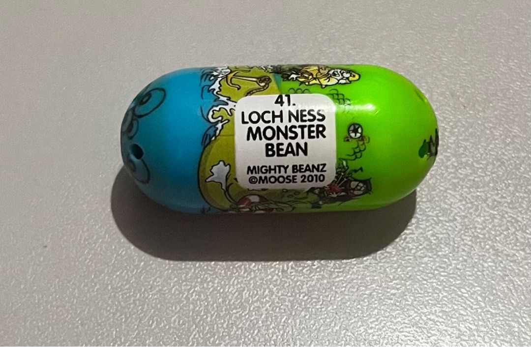 Mighty Beanz “Lochness Monster Bean” (Category: Designer & Blind Box Toys) located in Quezon City. Submitted by pwrproductions (Listing ID 1369344033, Image 3). Description: .