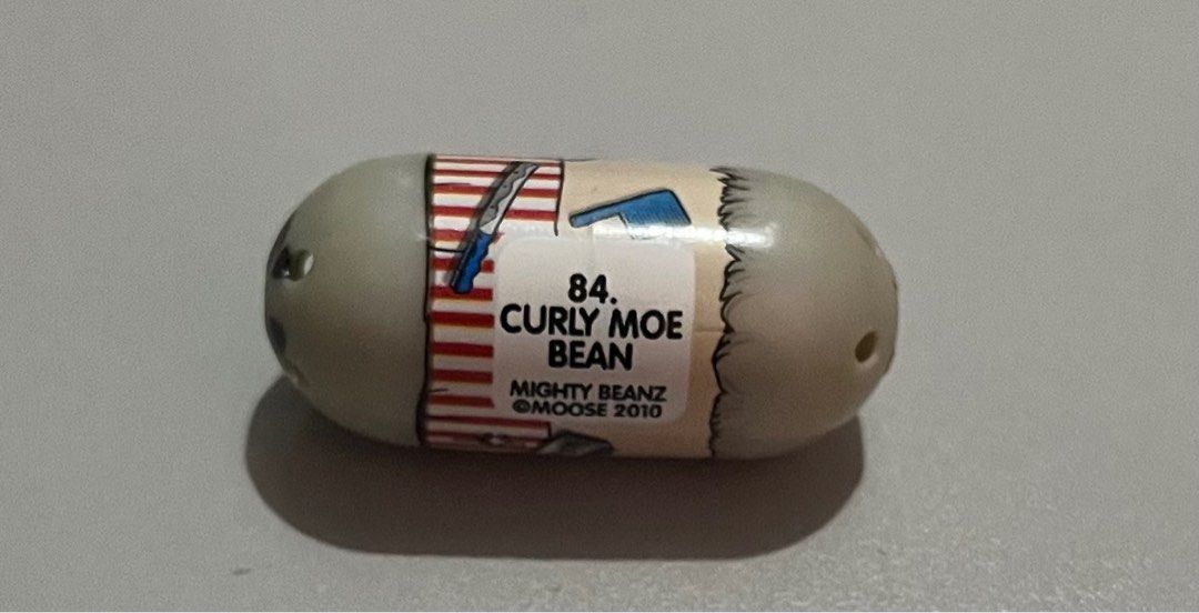Mighty Beanz “Rare Curly Moe Bean” (Category: Designer & Blind Box Toys) located in Quezon City. Submitted by pwrproductions (Listing ID 1369338717, Image 3). Description: .