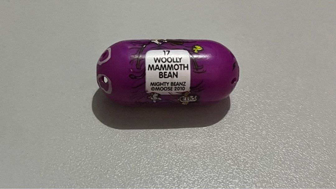 Mighty Beanz “Rare Woolly Mammoth Bean” (Category: Designer & Blind Box Toys) located in Quezon City. Submitted by pwrproductions (Listing ID 1369324894, Image 3). Description: .