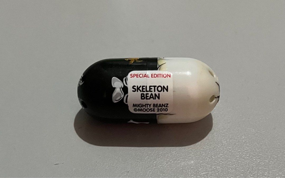 Mighty Beanz “Special Edition Skeleton Bean” (Category: Designer & Blind Box Toys) located in Quezon City. Submitted by pwrproductions (Listing ID 1369338303, Image 3). Description: .