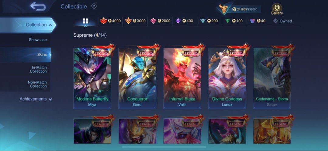 Mobile Legends (ML) account for sale (Category: Others) located in Quezon City. Submitted by ralphangeles (Listing ID 1369491611, Image 3). Description: Hello, Carousell users! Hope you guys are doing well. Thank you for viewing my ad. I’m selling my ML account. First owner. I’ve been playing the game since 2017. Super loved the game until I became busy at work and family. I need a new owner who will take good care of this account. It has a lot o
