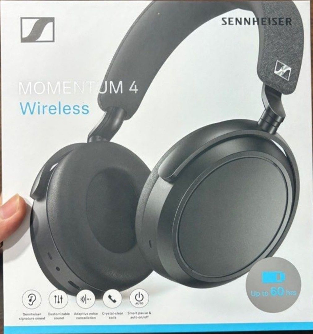 Momentum 4 Wireless Headphones (Category: Headphones & Headsets) located in Singapore. Submitted by nakxm (Listing ID 1369423575, Image 1). Description: .