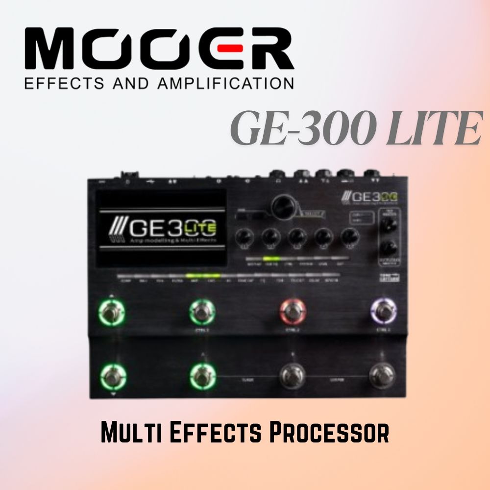 Mooer GE300 Lite Multi Effects Processor, Hobbies & Toys, Music & Media ...