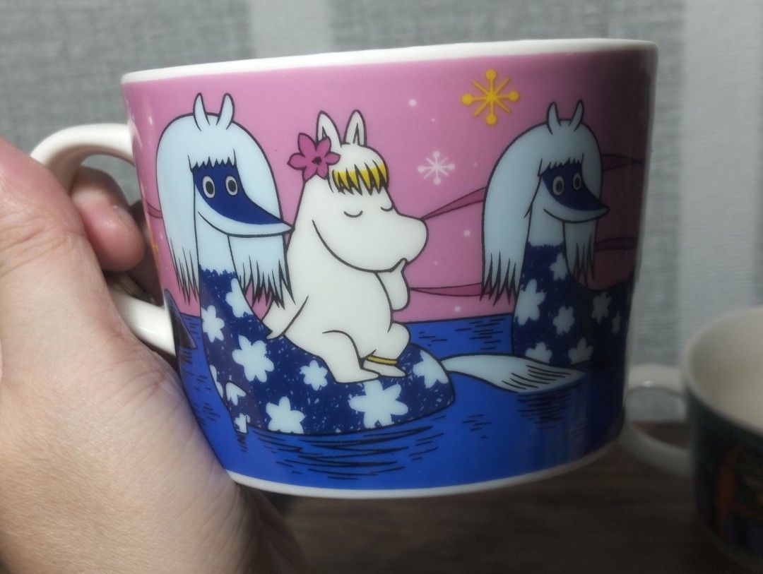MOOMIN MUG (Category: Coffee & Tea Tableware) located in Batangas. Submitted by amerie_store (Listing ID 1369487192, Image 2). Description: -WYSIWYG -250 each -3 pcs. different design available 🔊Kindly visit & follow my FB page for more updated Toys,Aniks,etc...🤩 🌈👉AMERIE STORE👈🌈 📌Mine Now,Pay after invoice MOP: Gcash 🚛 Flash Express.