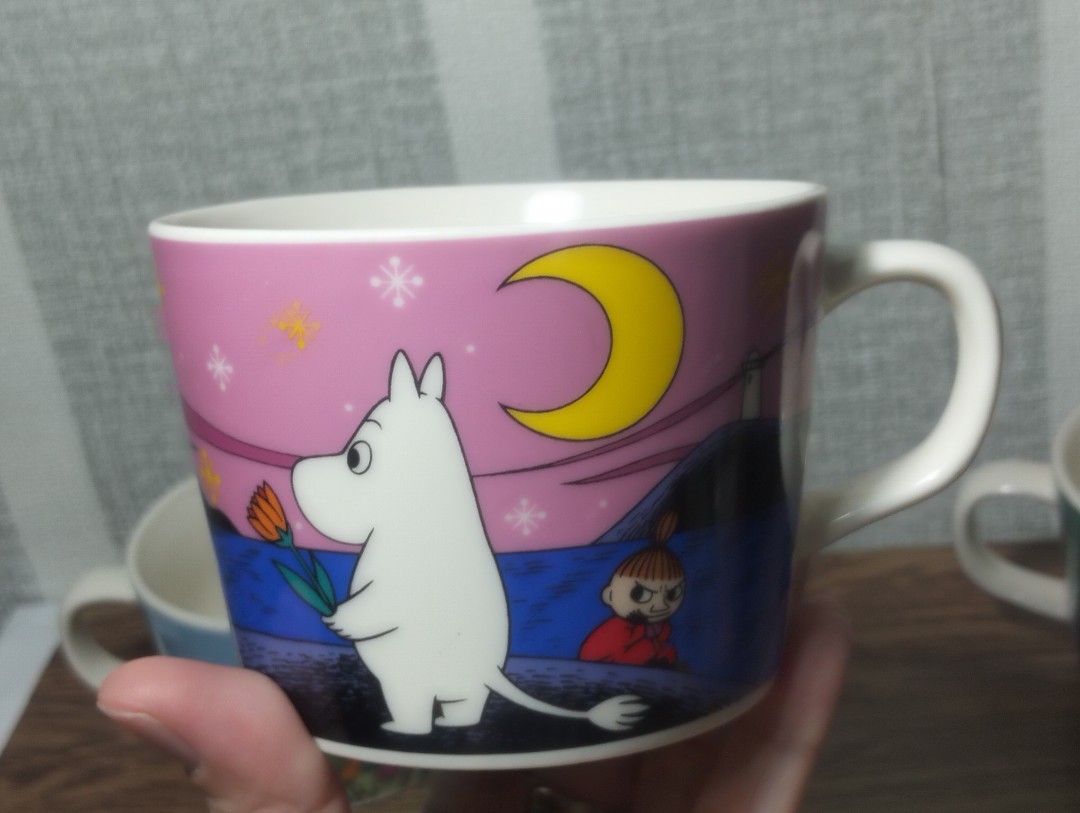 MOOMIN MUG (Category: Coffee & Tea Tableware) located in Batangas. Submitted by amerie_store (Listing ID 1369487192, Image 3). Description: -WYSIWYG -250 each -3 pcs. different design available 🔊Kindly visit & follow my FB page for more updated Toys,Aniks,etc...🤩 🌈👉AMERIE STORE👈🌈 📌Mine Now,Pay after invoice MOP: Gcash 🚛 Flash Express.