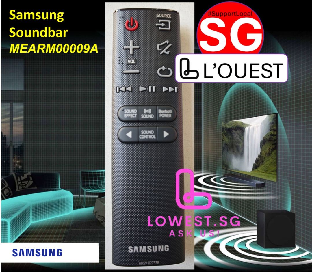Original Samsung AH59-02733B Remote control for Samsung Soundbar