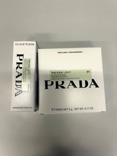 {Parda beauty} 皇牌色調 UO14 white 唇膏 ＆Prada Lieht 原生光感光影粉餅 01 Champagne64216187999617110