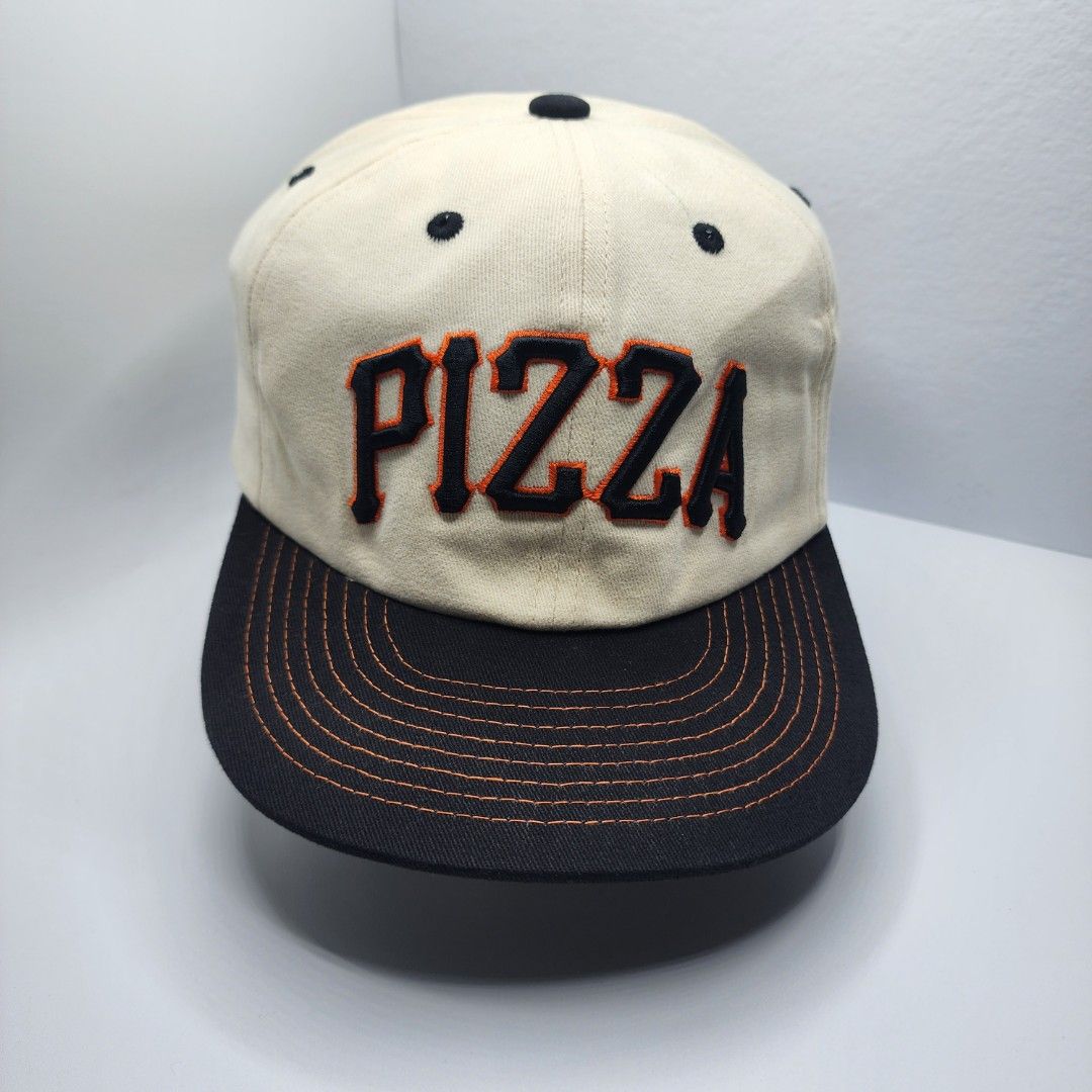 PIZZA TWO TONE CAP (Category: Caps & Hats) located in Quezon City. Submitted by randomthangz (Listing ID 1369376348, Image 1). Description: .