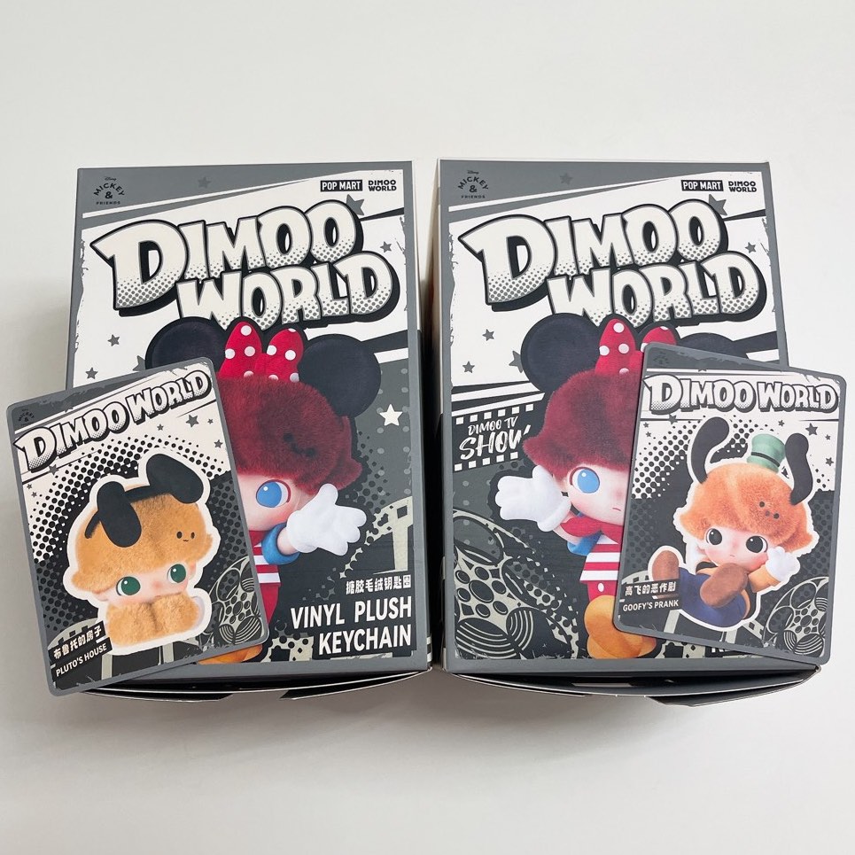POPMART DIMOO WORLD X DISNEY PLUSH TOY, Hobbies & Toys, Toys & Games on ...