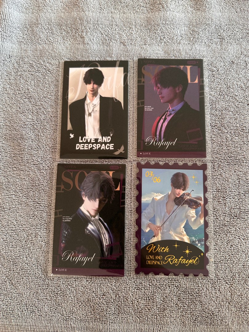 rafayel [Heart and Mind] Love and Deepspace Peel Collectible Cards ...