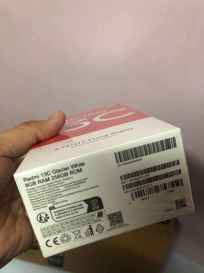 Redmi 13c (Category: Xiaomi) located in Cotabato. Submitted by titomg (Listing ID 1369479258, Image 2). Description: Never used, brand new.