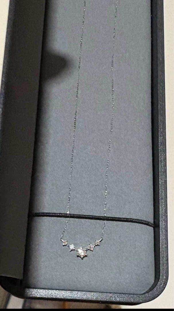Round Brilliant Cut WG necklace (Category: Necklaces) located in Las Pinas. Submitted by purse.vanity (Listing ID 1369346833, Image 2). Description: 0.20 Natural Diamond with certificate Perfect for daily use. Meet up: Southmall/ATC .
