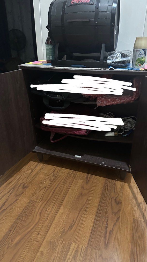 Shoe rack cabinet (Category: Shelves, Cabinets & Racks) located in Manila. Submitted by mark817 (Listing ID 1369366107, Image 2). Description: 1500 na lang yang dalawang cabinet Location: Cainta / Antipolo .