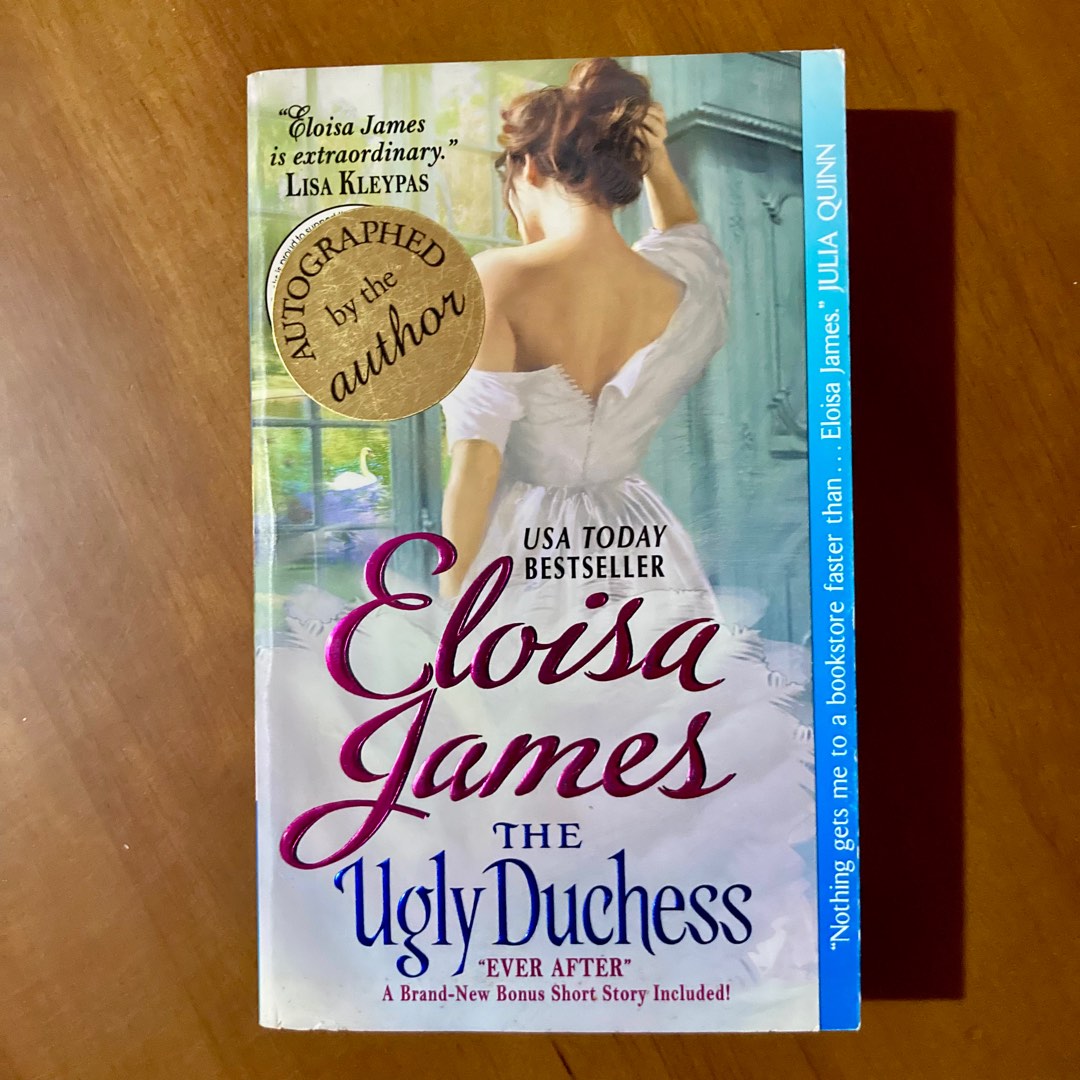 The Ugly Duchess by Eloisa James (Historical Romance / Signed