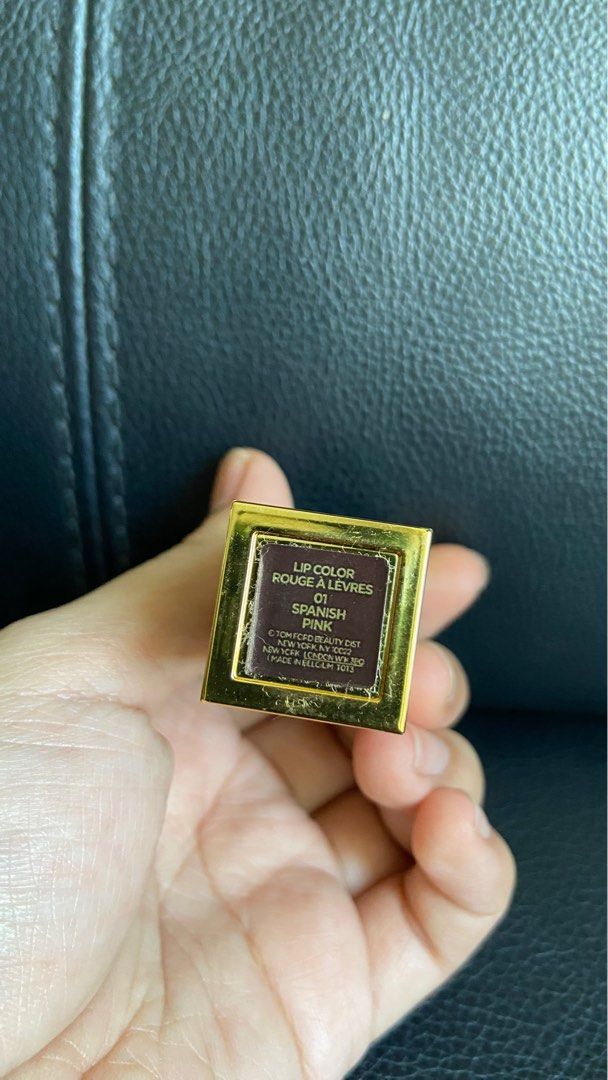 Tom Ford Lipstick Spanish Pink (Category: Makeup) located in Marikina City. Submitted by rilxmx (Listing ID 1369439377, Image 3). Description: Bought for 3.8 at podium Used twice only Rfs: does not match my lips color.