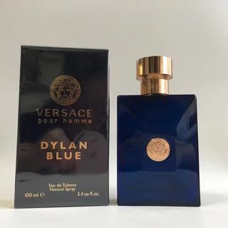 💯全新未拆封💯正貨【節日禮物🎁】Versace Dylan Blue/範思哲迪倫海神男士木質持久淡香水EDT100ml清爽男人味62940516752641110