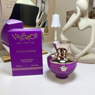 【節日禮物】VERSACE Dylan Purple/範思哲海神（迪倫女士）紫瓶女士濃香水濃香氛EDP木質花果調留香持久62939565271681110