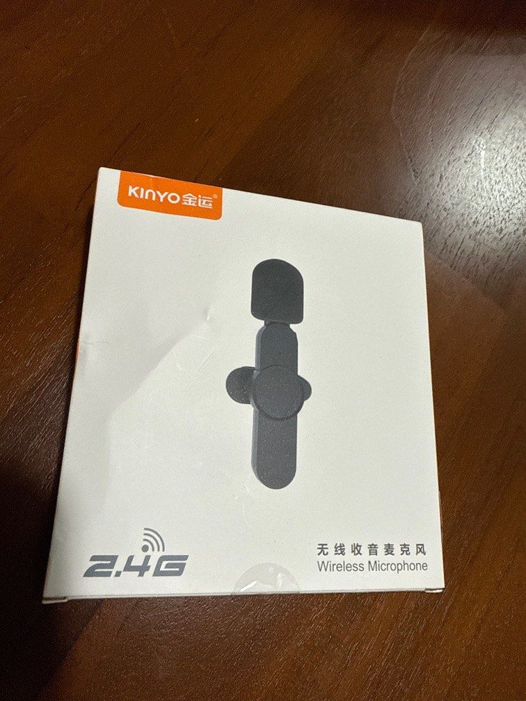 Wireless Microphone (for iPhone lightning port only) (Category: Microphones) located in Singapore. Submitted by scteo84 (Listing ID 1369468848, Image 1). Description: Bought this to record video but upgraded to latest iPhone which do not use lightning port now. Selling it sealed brand new at more than half the price I paid for it including shipping..