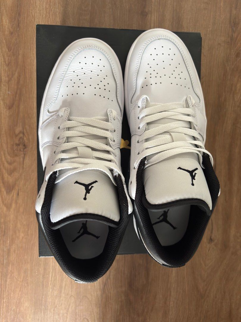 Nike Air Jordan 1 Low Reverse Panda (Category: Sneakers) located in Quezon City. Submitted by everythingundertherainbow (Listing ID 1369535553, Image 3). Description: Like New Air Jordan 1 Low “Reverse Panda” Size 9.5 Mens Used only once Bought from Jordan Manila BGC Pm for inquries. RFS: not being used .