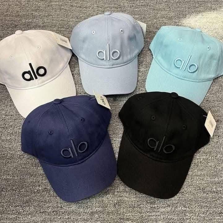 Alo Cap (Category: Caps & Hats) located in Bulacan. Submitted by whimsy.finds (Listing ID 1369551227, Image 1). Description: Fixed Price Payment via Gcash Ship via Lalamove / J&T Loc: Malabon.