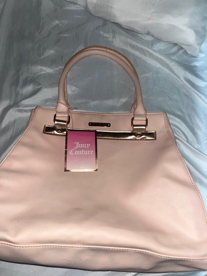 Authentic Juicy Couture Pink Tote Bag (Category: Luxury Bags & Wallets) located in Mandaluyong City. Submitted by decsustain (Listing ID 1369502871, Image 1). Description: .