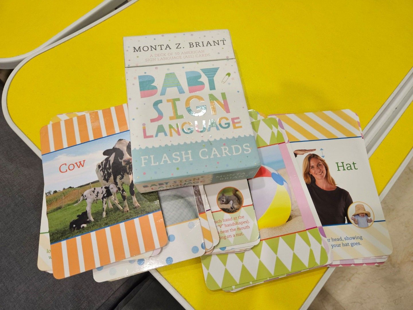 Store Sign Flashcard Baby sign language flash cards, Babies & Kids, Infant Playtime on Carousell