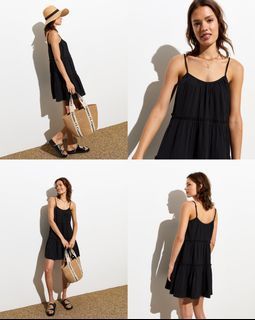 BLACK DRESS | FLOWY DRESS | SUMMER BEACH SLEEVELESS DRESS | ELEGANT BABYDOLL DRESS | EVENTS PARTY DRESS | WEDDING GUEST DRESS| SHORT DRESS | MINI DRESS | Y2K COQUETTE | SEXY  LOUNGEWEAR DRESS| CLASSY DRESS |
