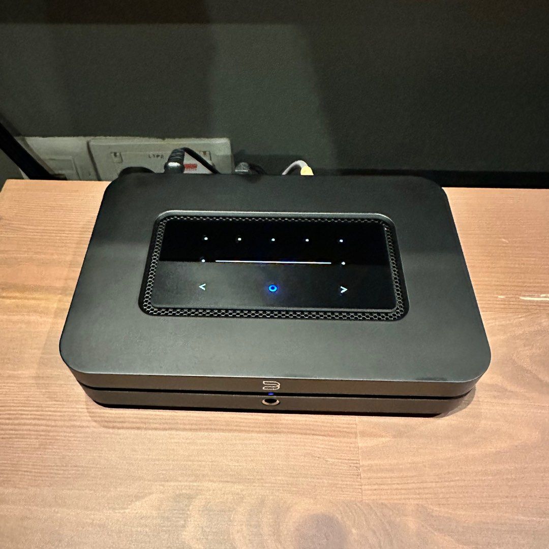 Bluesound Node 2024 N132 Streamer (Category: Other Audio Equipment) located in Singapore. Submitted by thepoet1 (Listing ID 1369502647, Image 2). Description: Bought April 2025 local set from lenbrook. Full box and accessories including invoice. RFS : change of setup. .
