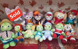 Duffy &friends Disney plushies