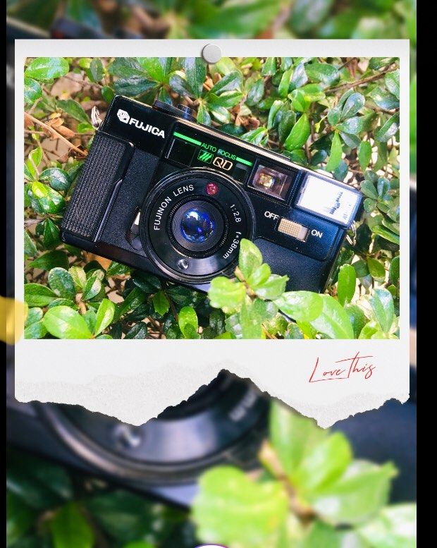 Fujica Auto 7QD film camera (Category: Cameras) located in Las Pinas. Submitted by film101 (Listing ID 1369623157, Image 1). Description: Fujica auto 7 QD Its a PNs Film camera -ease of use slack film rolls then shoot and red meter pops up at lowlight -manually arrange iso,flash,rewind Condition of camerA Working shutter Working auto advance Working flash -fast recyclei *light indicator not Meter working-red light pops up Meter accurate AF workin