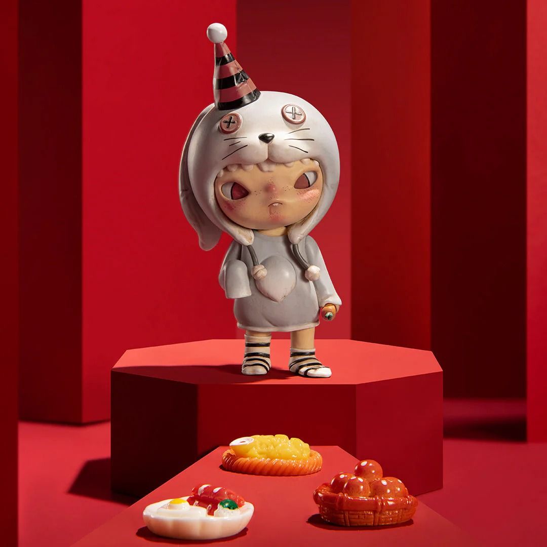 Hirono Endless Enjoyment Rabbit 3 2 1 Happy New Year Popmart