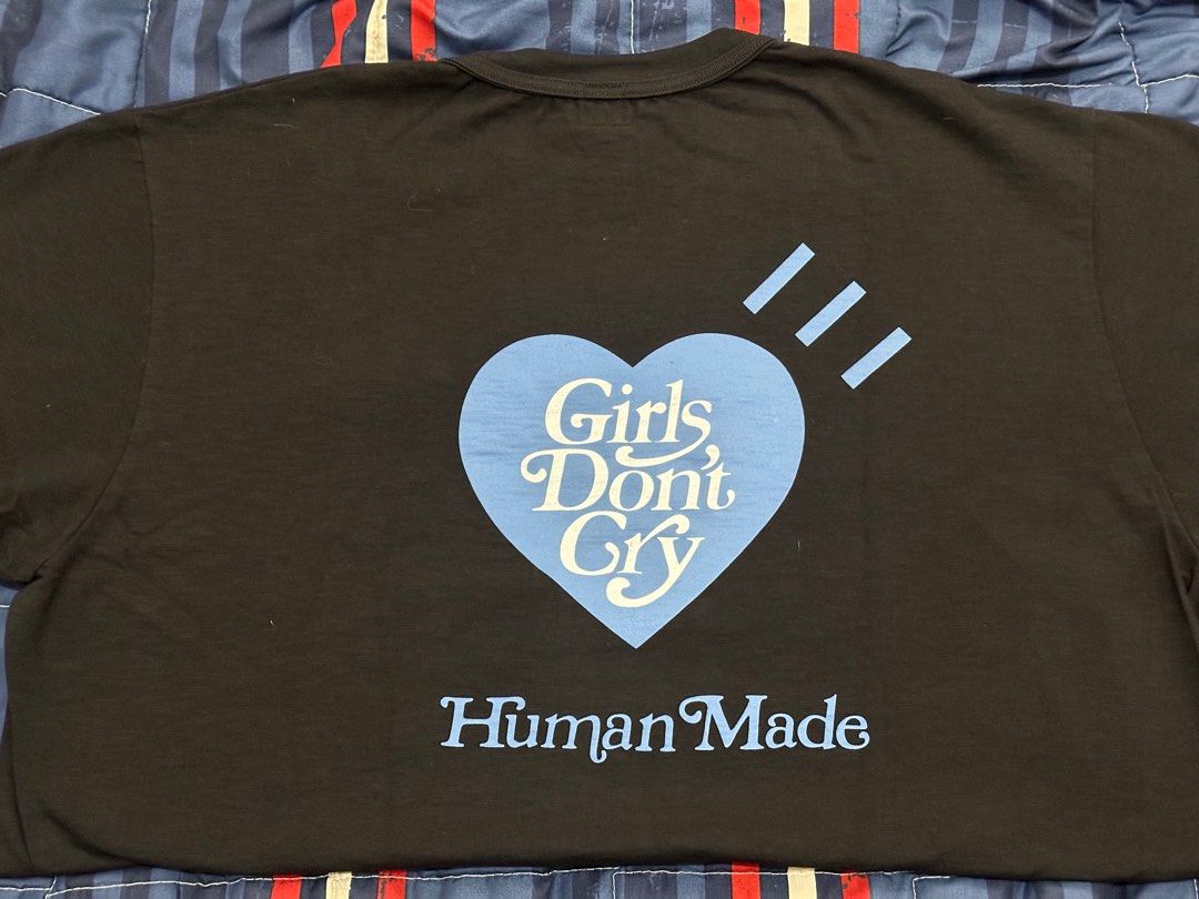 Human Made (Category: Tshirts & Polo Shirts ) located in Manila. Submitted by randomitems1006 (Listing ID 1369680756, Image 2). Description: For sale only! Human made x girls dont cry 24.5x28 (WxL) No issues Authenticity not guaranteed Loc: qc.