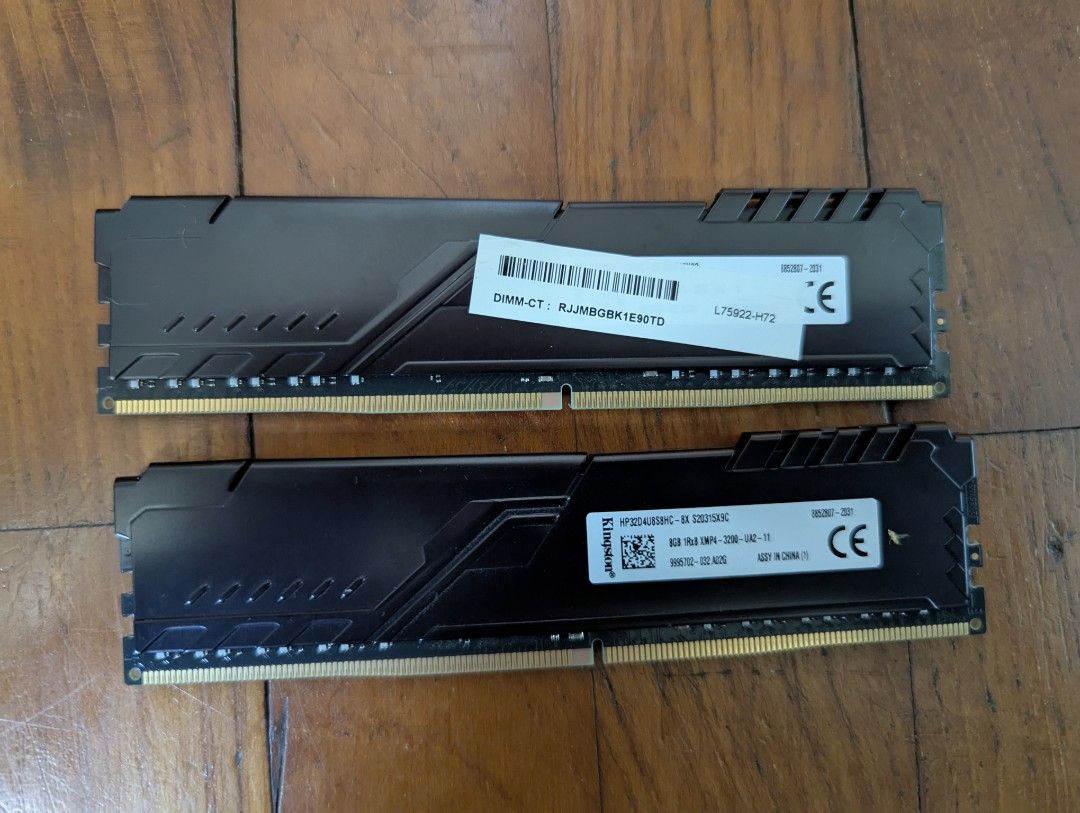 Hyperx Fury DDR4 3200MHz CL18 2x8gb (16gb), Computers Tech
