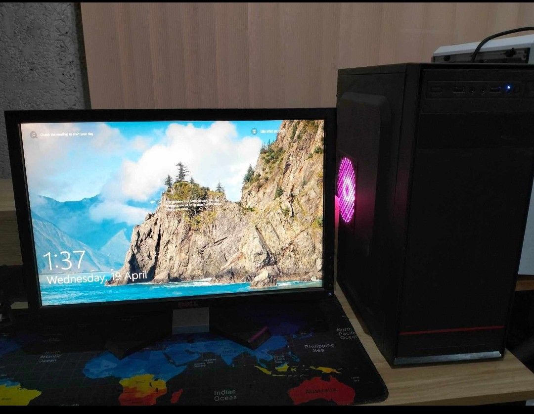 i5 7th Gen Gaming Computer for Sale 2nd Hand (Category: Desktops) located in Taguig. Submitted by gweinteriors01 (Listing ID 1369650836, Image 1). Description: Decluttering Mag upgrade Computer Set / Gaming i5 7th Gen PC /120GB SSD with 320GB HDD 8GB DDR4 RAM Gaming i5 7th Gen 7400 3.0ghz CPU ASUS/ GIGABYTE / MSI Mother Board 120GB SSD with 320GB HDD 8GB DDR4 RAM Built in HD630 graphics 22 Inch Monitor 100% Good Working Condition 0MB Registered T